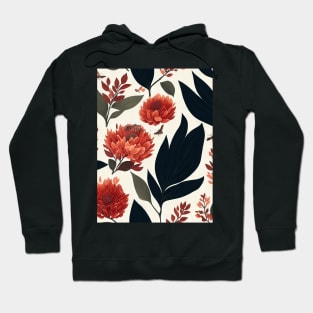 Chromatic Botanic Abstraction #77 Hoodie